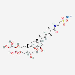 molecular formula C35H58NNaO12S B1260651 Minutoside B 