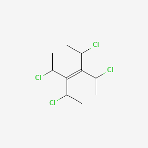 2,5-Dichloro-3,4-bis(1-chloroethyl)hex-3-ene