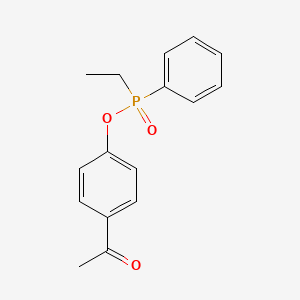 4-Acetylphenyl ethyl(phenyl)phosphinate