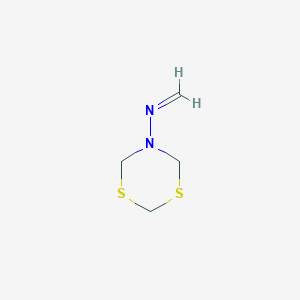 N-(1,3,5-Dithiazinan-5-yl)methanimine