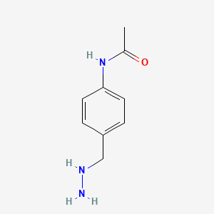 N-[4-(Hydrazinylmethyl)phenyl]acetamide