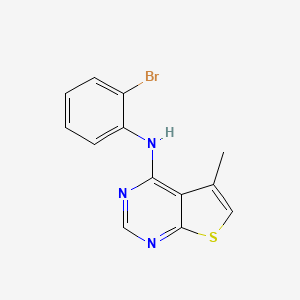 N-(2-Bromophenyl)-5-methylthieno[2,3-d]pyrimidin-4-amine