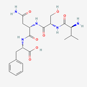 L-Valyl-L-seryl-L-asparaginyl-L-phenylalanine