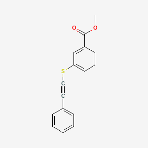 Methyl 3-[(phenylethynyl)sulfanyl]benzoate