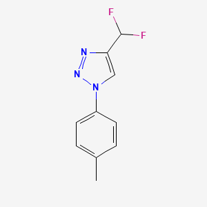 1H-1,2,3-Triazole, 4-(difluoromethyl)-1-(4-methylphenyl)-