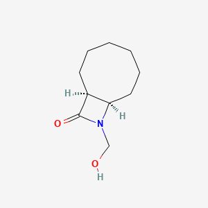 (1S,8R)-9-(hydroxymethyl)-9-azabicyclo[6.2.0]decan-10-one