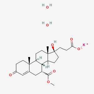 molecular formula C24H37KO8 B1260685 Mexrenoate potassium CAS No. 43169-54-6