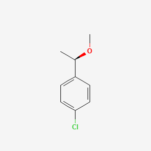 1-Chloro-4-[(1R)-1-methoxyethyl]benzene