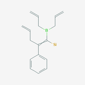 molecular formula C17H20BSi B12606882 CID 78069115 