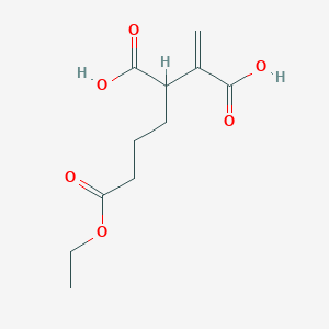 molecular formula C11H16O6 B1260689 Tensyuic acid F 