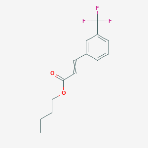 2-Propenoic acid, 3-[3-(trifluoromethyl)phenyl]-, butyl ester, (2E)-