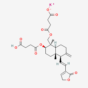 molecular formula C28H35KO10 B1260692 Ddhads CAS No. 76958-99-1