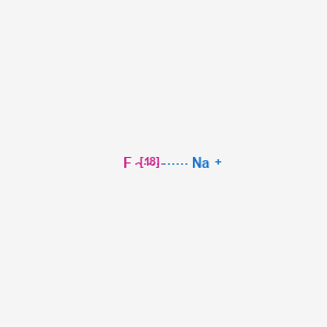 molecular formula FNa B1260693 Sodium fluoride F-18 CAS No. 22554-99-0