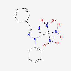 1,3-Diphenyl-5-(trinitromethyl)-1H-1,2,4-triazole