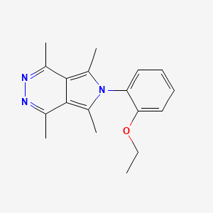 6-(2-Ethoxy-phenyl)-1,4,5,7-tetramethyl-6H-pyrrolo[3,4-d]pyridazine