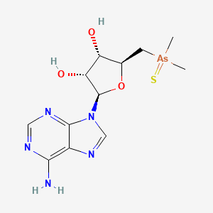 5'-Deoxy-5'-(dimethylarsorothioyl)adenosine