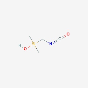 (Isocyanatomethyl)(dimethyl)silanol