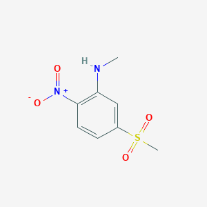 5-(Methanesulfonyl)-N-methyl-2-nitroaniline