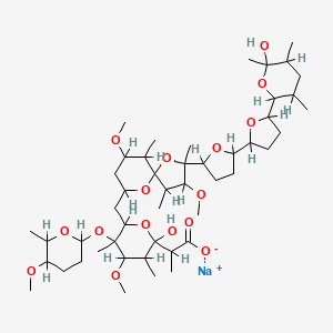 molecular formula C48H81NaO16 B1260712 Septamycin sodium salt CAS No. 55924-40-8