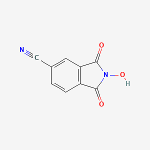 2-Hydroxy-1,3-dioxo-2,3-dihydro-1H-isoindole-5-carbonitrile