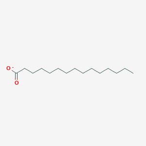 molecular formula C15H29O2- B1260718 十五碳酸 