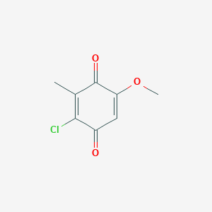2-Chloro-5-methoxy-3-methylcyclohexa-2,5-diene-1,4-dione