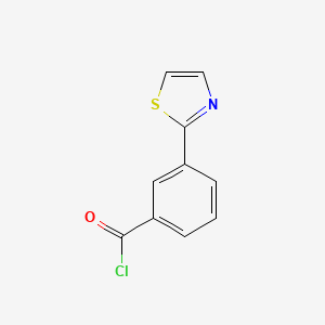 3-(1,3-Thiazol-2-YL)benzoyl chloride