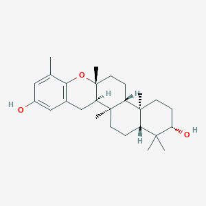 molecular formula C27H40O3 B1260737 异上皮二醇 