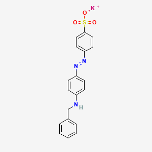 Potassium 4-((4-(benzylamino)phenyl)azo)benzenesulphonate