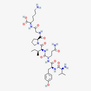 L-Valyl-L-tyrosyl-L-glutaminyl-L-isoleucyl-L-prolylglycyl-L-lysine