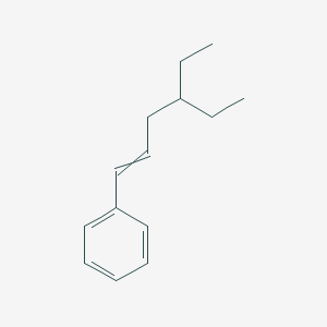 molecular formula C14H20 B12607531 (4-Ethylhex-1-EN-1-YL)benzene CAS No. 644985-91-1