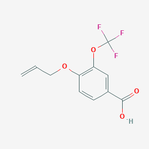 4-Allyloxy-3-trifluoromethoxybenzoic acid