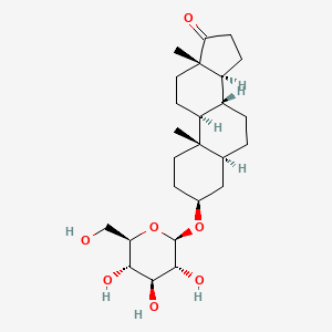 epiandrosterone 3-beta-D-glucoside