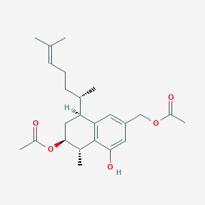 2,19-Diacetoxy-8-hydroxyserrulat-14-ene