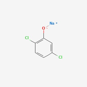 molecular formula C6H3Cl2NaO B1260760 Sodium 2,5-dichlorophenolate CAS No. 52166-72-0