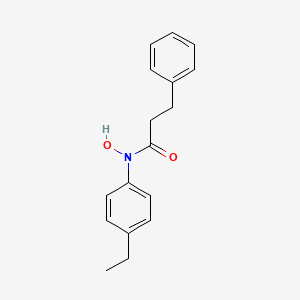 N-(4-Ethylphenyl)-N-hydroxy-3-phenylpropanamide