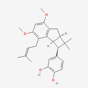molecular formula C26H32O4 B1260763 Artochamin I 