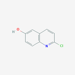 molecular formula C9H6ClNO B1260770 2-Chloroquinolin-6-ol CAS No. 577967-89-6