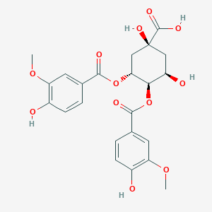 molecular formula C23H24O12 B1260796 布吉那宾 C 