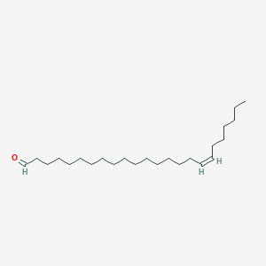 molecular formula C24H46O B1260798 (17Z)-17-Tetracosenal 