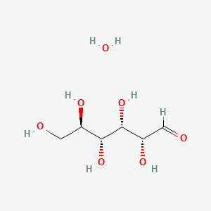 molecular formula C6H14O7 B1260810 Dextrose monohydrate CAS No. 77938-63-7