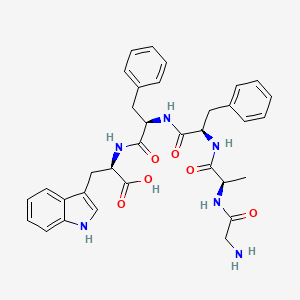 Glycyl-D-alanyl-D-phenylalanyl-D-phenylalanyl-D-tryptophan