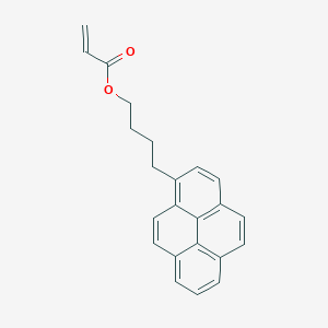 4-(Pyren-1-YL)butyl prop-2-enoate