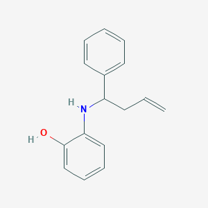 Phenol, 2-[(1-phenyl-3-butenyl)amino]-