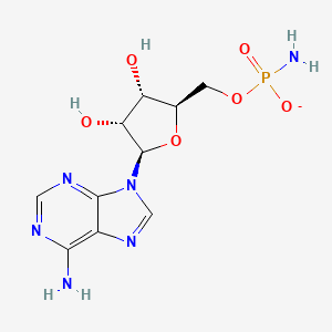 Adenosine 5'-phosphoramidate(1-)