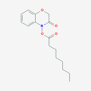 4-(Octanoyloxy)-2H-1,4-benzoxazin-3(4H)-one