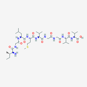 L-Isoleucylglycyl-L-leucyl-L-methionyl-L-valylglycylglycyl-L-valyl-L-valine