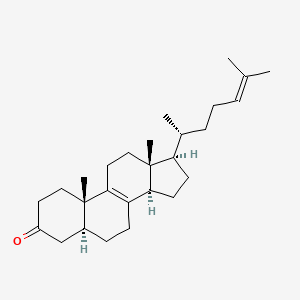 molecular formula C27H42O B1260849 zymosterone CAS No. 27192-37-6