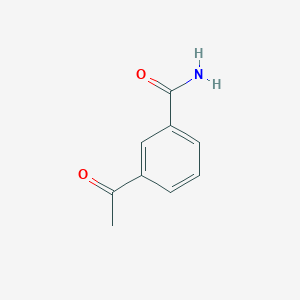 molecular formula C9H9NO2 B1260856 3-Acetylbenzamide CAS No. 78950-32-0