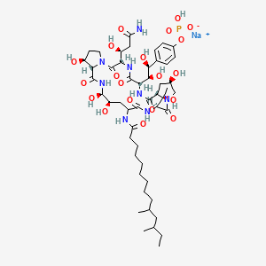 molecular formula C50H80N8NaO20P B1260870 Echinocandin Phosphate 